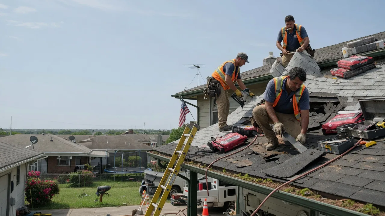 Roof Repair in Wister, OK near me